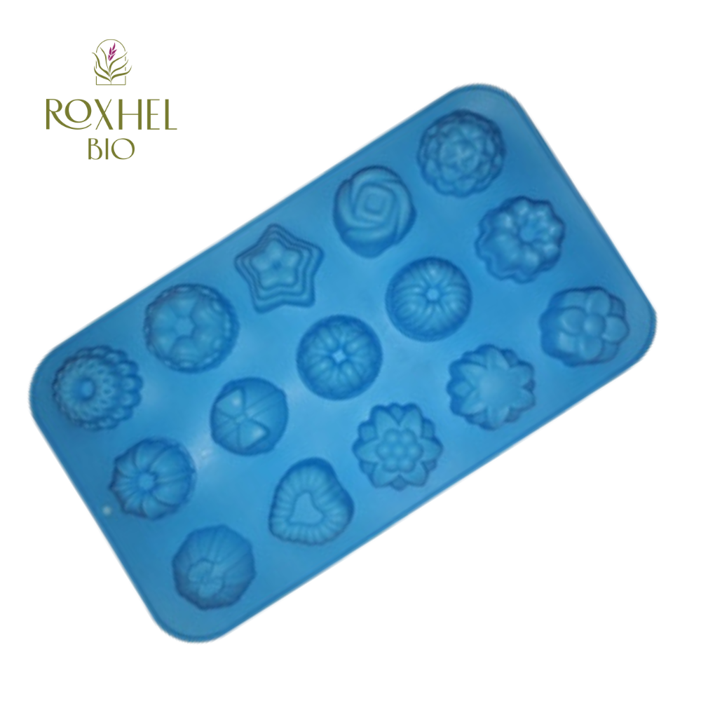Molde flores medianas x15