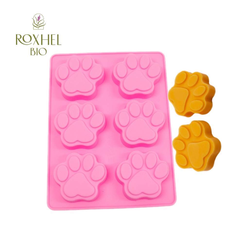 Molde huella perro grande