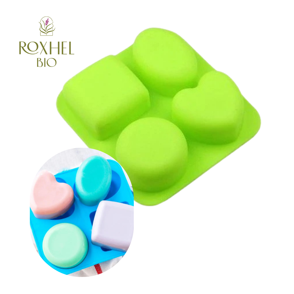 Molde figuras geometricas x4