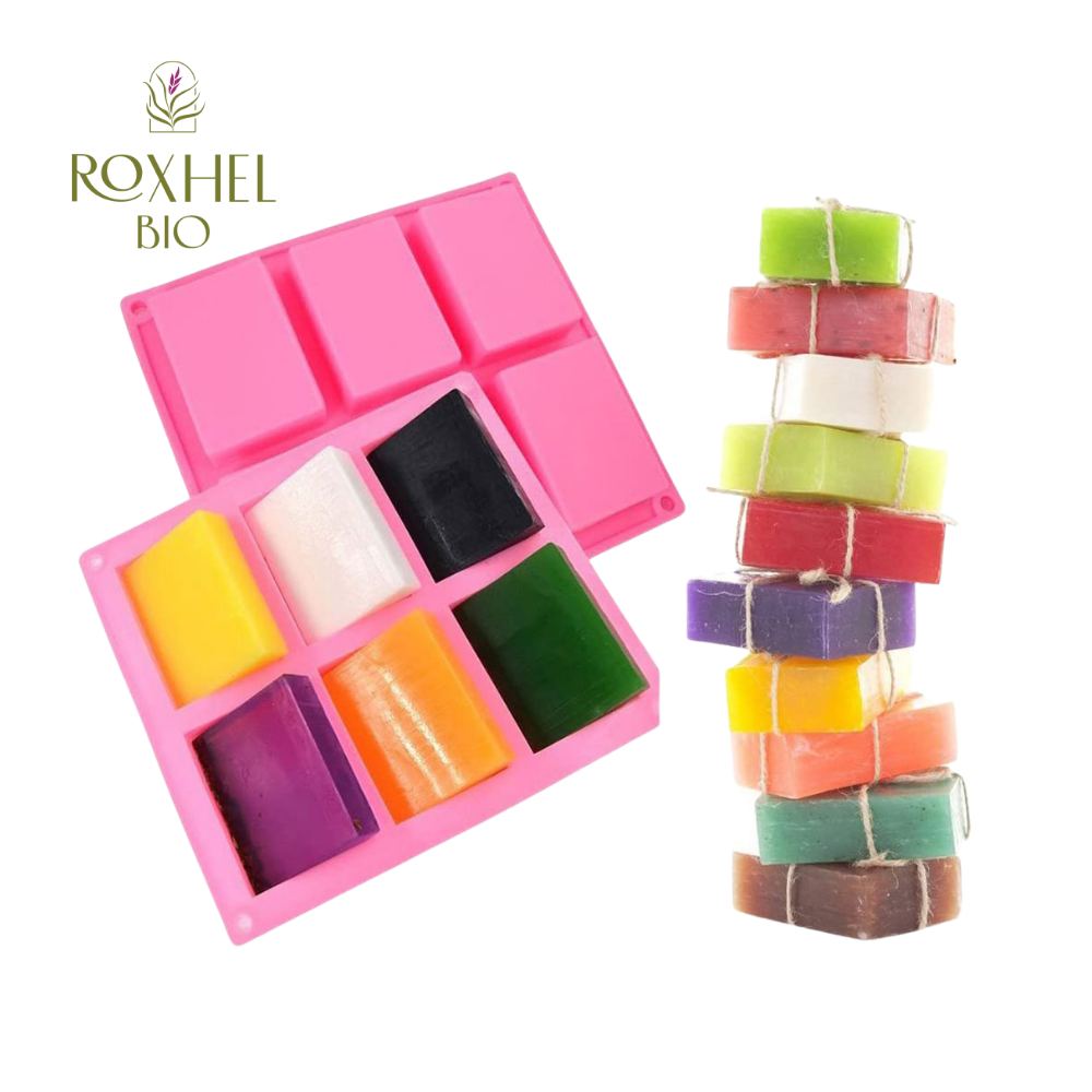 Molde rectangular recto x6