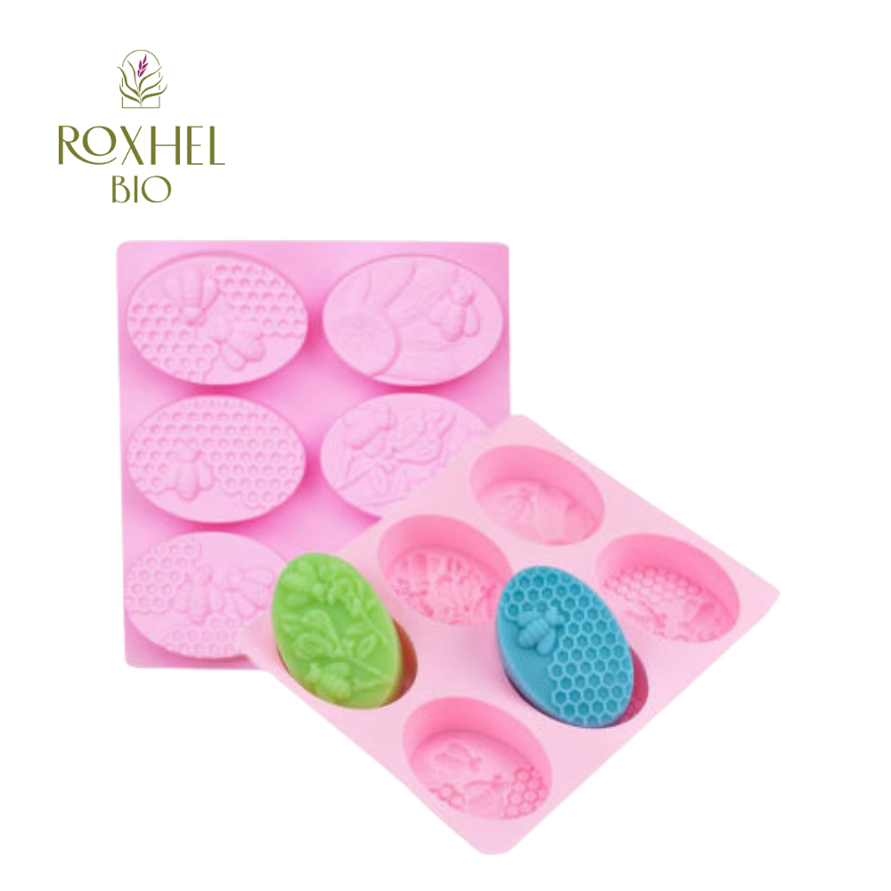 Molde abejas ovalado