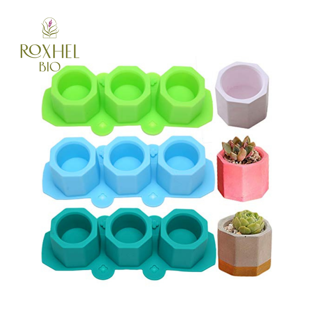 Molde maceta octogonal