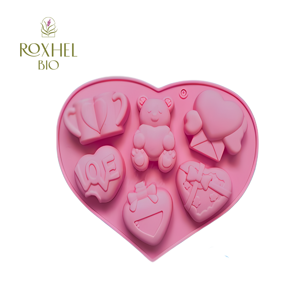 Molde oso love corazon