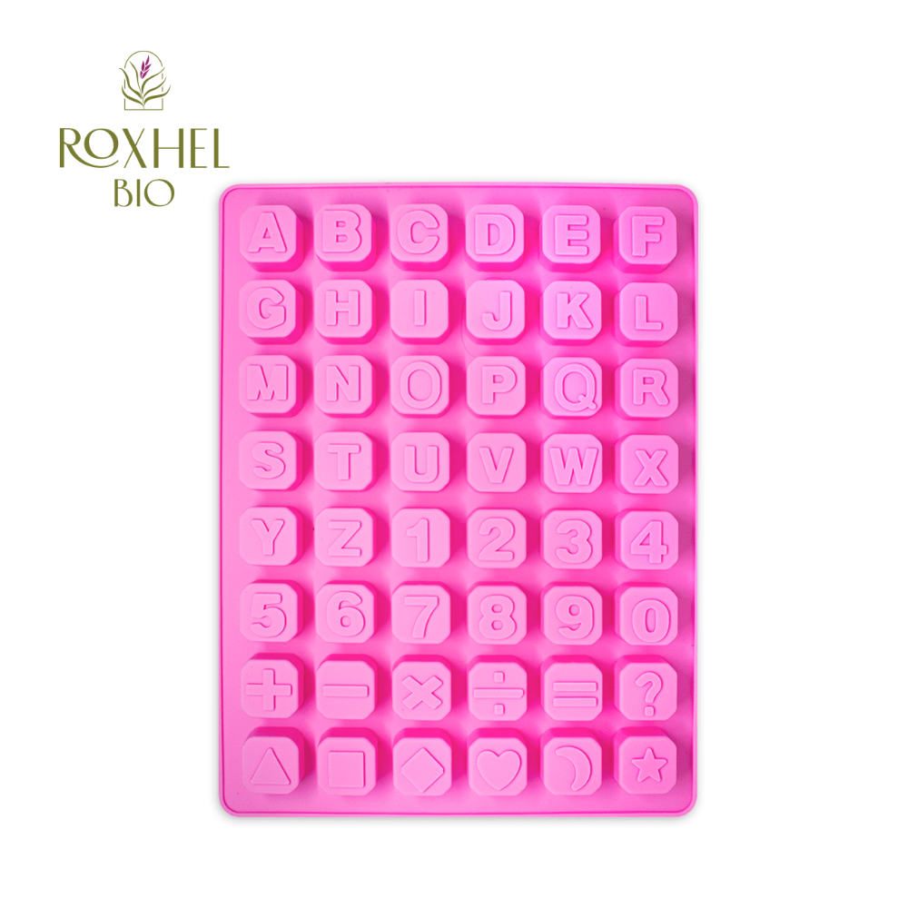 Molde letras y números medianos