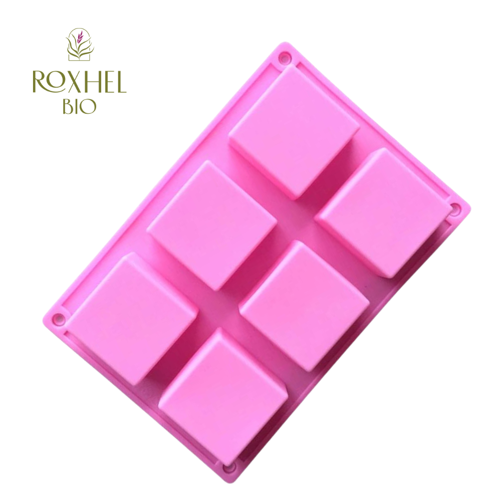 Molde cuadrado recto x6