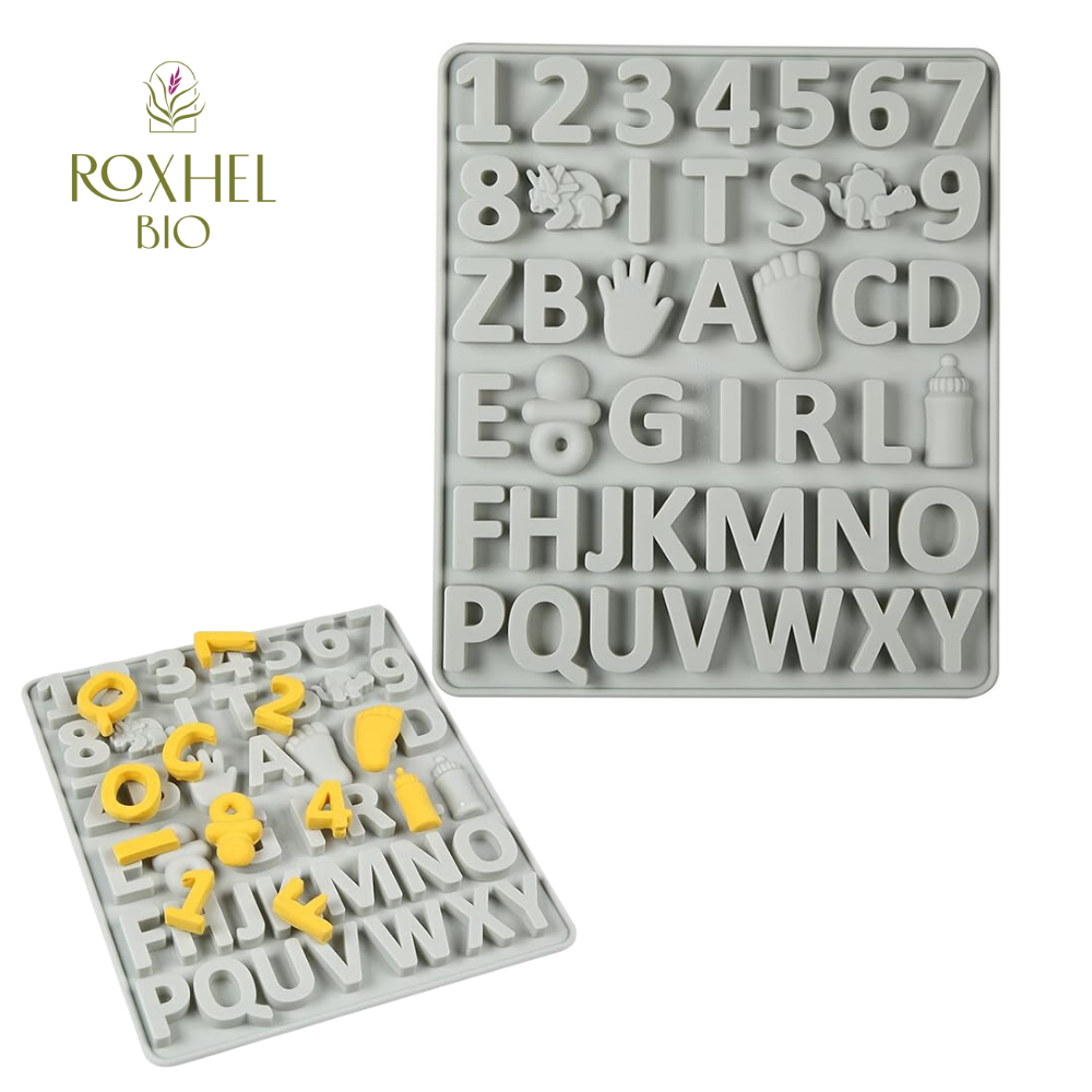 Molde letras baby shower