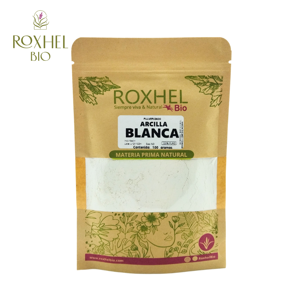 Arcilla blanca caolin
